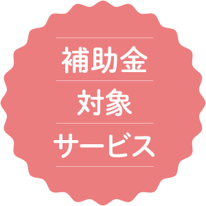 補助金対象サービス